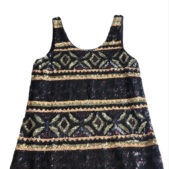 Free People Sequin Mini Dress - Picture 6 of 8